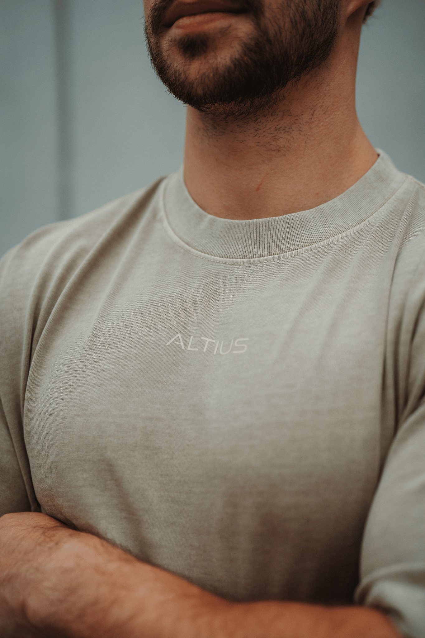 T-shirt Oversize Hercule - Washed sand