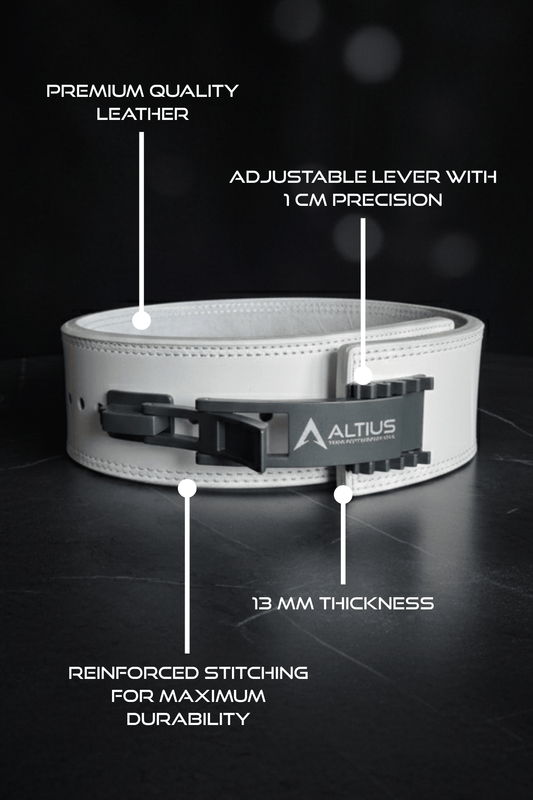 Altius Squat Belt – 13 mm Premium Lever Belt
