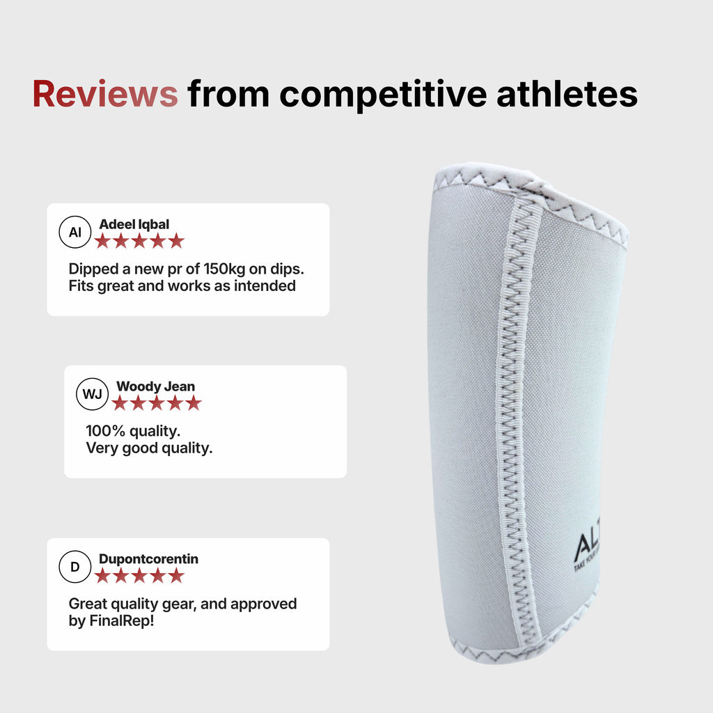 EN|ALL|Reviews from competitive athletes on Altius PRO elbow sleeves
