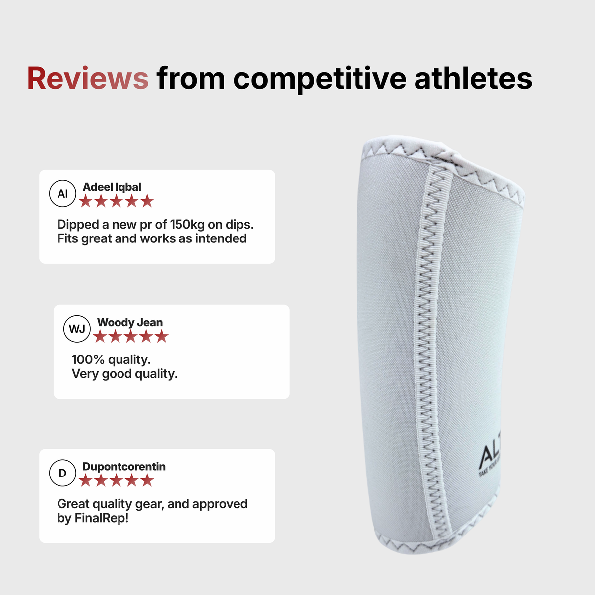 EN|ALL|Reviews from competitive athletes on Altius PRO elbow sleeves