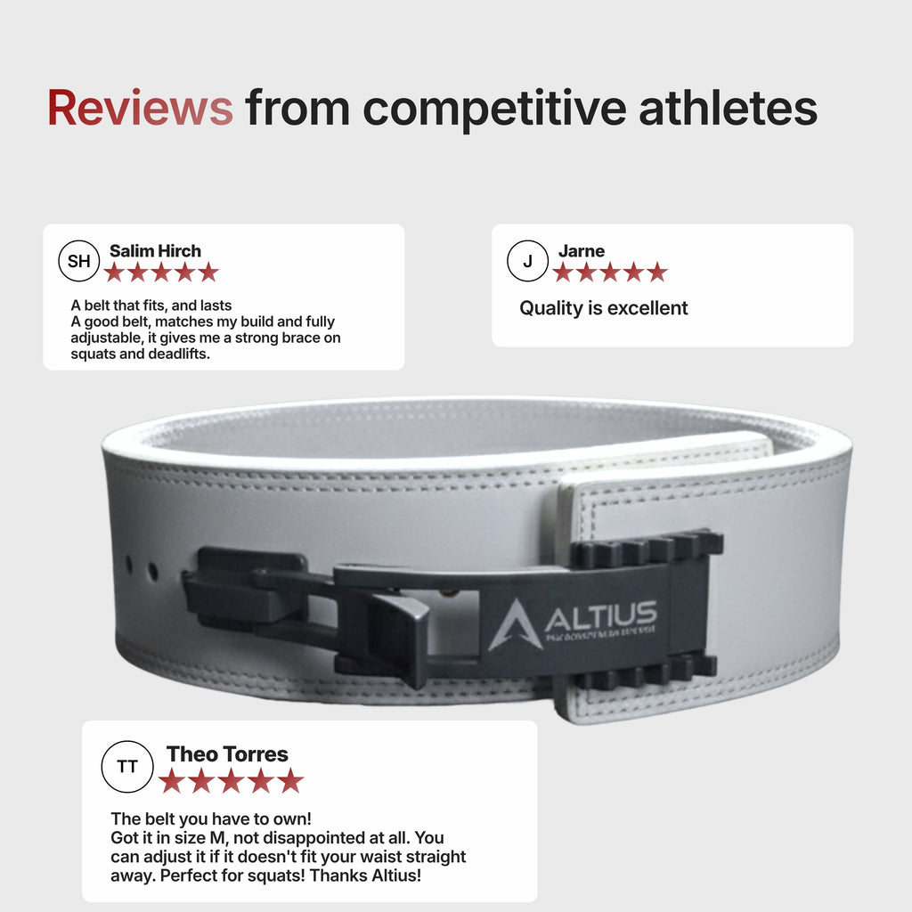 EN|ALL|Reviews from competitive athletes, 3 customer reviews on the squat belt