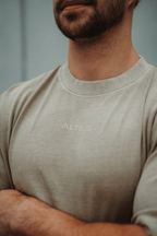 T-shirt Oversize Hercule - Washed sand