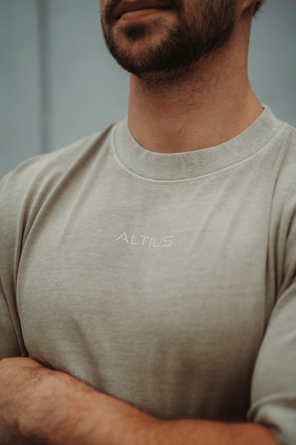 T-shirt Oversize Hercule - Washed sand