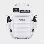 ALL|Blanc|Sac à dos tactique Altius 45 L blanc, patchs velcro