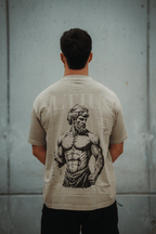T-shirt Oversize Hercule - Washed sand