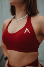 Altius Sports Bra – Angola Red