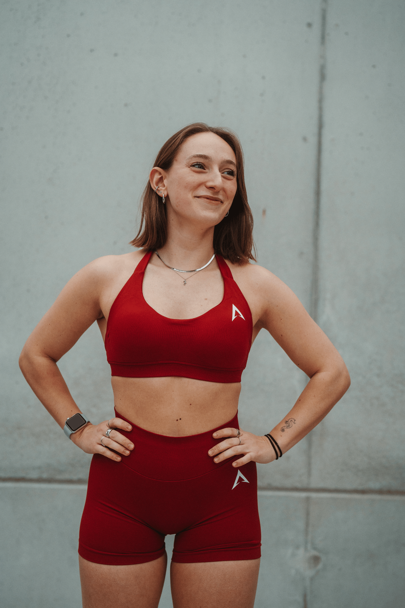 Altius Sports Bra – Angola Red