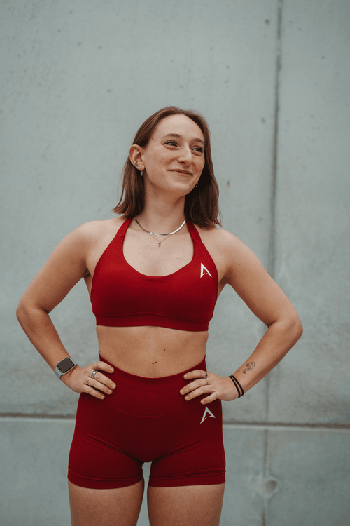 Altius Sports Bra – Angola Red