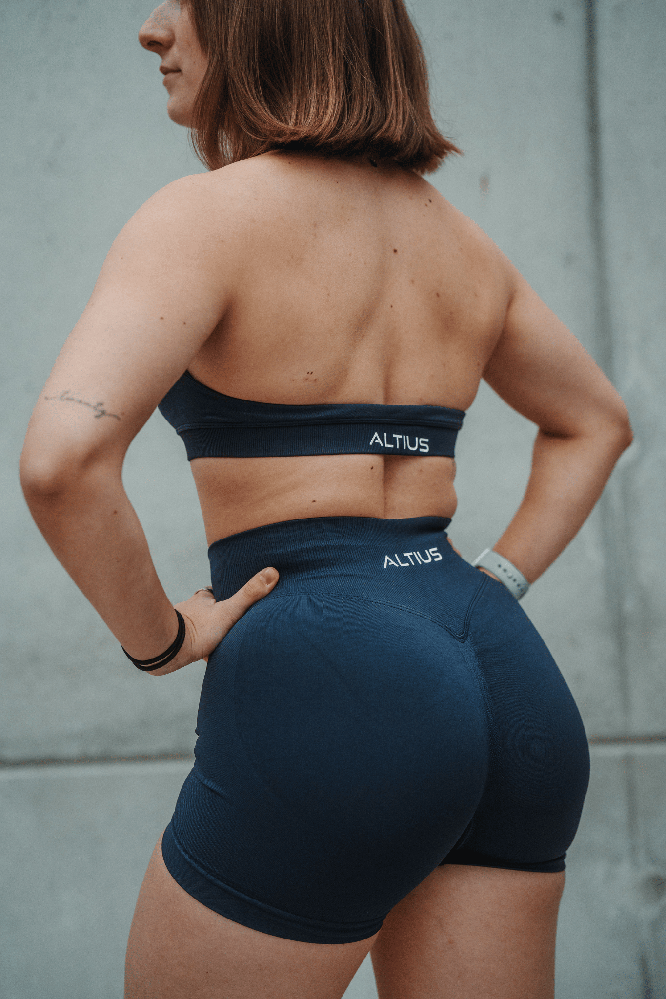 Altius Sports Bra - Navy blue
