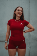 Altius Compression T-shirt – Angola Red