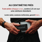 FR|ALL|Au centimètre près, 1 cm entre chaque cran contre 2,5 cm